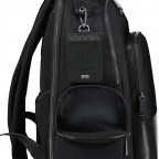 Rucksack First Class Backpack mit Laptopfach 15 Zoll Black, Farbe: schwarz, Marke: BOSS, EAN: 4046303266183, Abmessungen in cm: 26x40x14, Bild 10 von 11