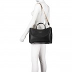 Handtasche Iconic Satchel Black, Farbe: schwarz, Marke: Tommy Hilfiger, EAN: 8720111785635, Abmessungen in cm: 34x25x17, Bild 5 von 9