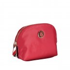 Kosmetiktasche Poppy Make Up Bag Arizona Red, Farbe: rot/weinrot, Marke: Tommy Hilfiger, EAN: 8720111814564, Abmessungen in cm: 14.5x11.5x6, Bild 2 von 4