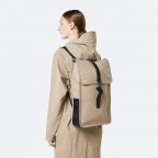Rucksack Backpack Khaki, Farbe: taupe/khaki, Marke: Rains, EAN: 5711747460877, Abmessungen in cm: 28.5x47x10, Bild 5 von 9