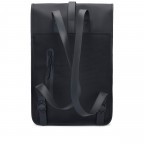 Rucksack Backpack Mini Black, Farbe: schwarz, Marke: Rains, EAN: 5711747403225, Abmessungen in cm: 27x39x8, Bild 2 von 5