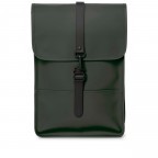 Rucksack Backpack Mini Green, Farbe: grün/oliv, Marke: Rains, EAN: 5711747437015, Abmessungen in cm: 27x39x8, Bild 1 von 5