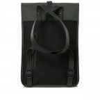Rucksack Backpack Mini Green, Farbe: grün/oliv, Marke: Rains, EAN: 5711747437015, Abmessungen in cm: 27x39x8, Bild 2 von 5