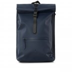 Rucksack Rolltop Blue, Farbe: blau/petrol, Marke: Rains, EAN: 5711747437107, Bild 1 von 6