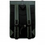 Rucksack Rolltop Green, Farbe: grün/oliv, Marke: Rains, EAN: 5711747425999, Bild 2 von 6