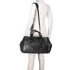 Reisetasche Grandma's Luxury Club Mrs. Currant Bread Black Smoke, Farbe: schwarz, Marke: Aunts & Uncles, EAN: 4250394961432, Abmessungen in cm: 41x31x22, Bild 2 von 4