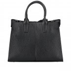 Handtasche Blau, Farbe: blau/petrol, Marke: Hausfelder Manufaktur, EAN: 4065646003583, Abmessungen in cm: 32x23x13, Bild 3 von 8