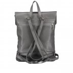 Rucksack Dollaro Dunkelgrau, Farbe: grau, Marke: Hausfelder Manufaktur, EAN: 4065646003347, Abmessungen in cm: 25x37x7, Bild 3 von 7