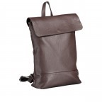 Rucksack Dollaro Dunkelbraun, Farbe: braun, Marke: Hausfelder Manufaktur, EAN: 4065646003330, Abmessungen in cm: 25x37x7, Bild 2 von 7