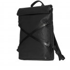 Rucksack Japan Yokohama Black, Farbe: schwarz, Marke: Aunts & Uncles, EAN: 4250394964365, Abmessungen in cm: 28x40x10, Bild 2 von 8