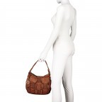 Beuteltasche New-Lines Wilhelmine B3.0049 Dark Ash, Farbe: anthrazit, Marke: Harbour 2nd, EAN: 4046478048218, Abmessungen in cm: 32x22x12, Bild 5 von 9