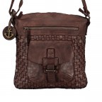 Umhängetasche Soft-Weaving Aurora B3.4783 Chocolate Brown, Farbe: braun, Marke: Harbour 2nd, EAN: 4046478018921, Abmessungen in cm: 28x31x3, Bild 1 von 6