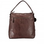 Beuteltasche Soft-Weaving Iris B3.5032 Chocolate Brown, Farbe: braun, Marke: Harbour 2nd, EAN: 4046478020818, Abmessungen in cm: 34x31x12, Bild 3 von 8