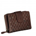 Geldbörse Soft-Weaving Lucinda B3.0647 Chocolate Brown, Farbe: braun, Marke: Harbour 2nd, EAN: 4046478025943, Abmessungen in cm: 16x10x3, Bild 2 von 5