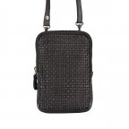 Handytasche Soft-Weaving Edith B3.2323 mit Schulterriemen Dark Ash, Farbe: anthrazit, Marke: Harbour 2nd, EAN: 4046478048164, Abmessungen in cm: 10x16.3x1.5, Bild 1 von 7
