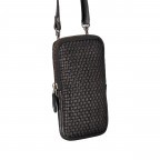 Handytasche Soft-Weaving Edith B3.2323 mit Schulterriemen Dark Ash, Farbe: anthrazit, Marke: Harbour 2nd, EAN: 4046478048164, Abmessungen in cm: 10x16.3x1.5, Bild 2 von 7