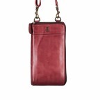 Geldbörse / Handytasche Anchor-Love Lina B3.2262 mit Schulterriemen Chili Red, Farbe: rot/weinrot, Marke: Harbour 2nd, EAN: 4046478047594, Abmessungen in cm: 11x19.5x2.5, Bild 8 von 8