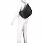 Beuteltasche Farrah Hobo M Black, Farbe: schwarz, Marke: Liebeskind Berlin, EAN: 4058629145561, Bild 6 von 9