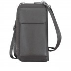 Handytasche Dollaro mit Schulterriemen Anthra, Farbe: grau, Marke: Hausfelder Manufaktur, EAN: 4065646002036, Abmessungen in cm: 11x20x4.5, Bild 1 von 6