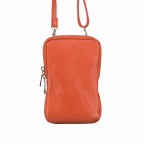 Handytasche Dollaro mit Schulterriemen Dark Orange, Farbe: orange, Marke: Hausfelder Manufaktur, EAN: 4065646002357, Abmessungen in cm: 11x17.5x2, Bild 1 von 6