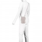 Handytasche Dollaro mit Schulterriemen Taupe, Farbe: taupe/khaki, Marke: Hausfelder Manufaktur, EAN: 4065646002371, Abmessungen in cm: 11x17.5x2, Bild 5 von 6