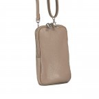 Handytasche Dollaro mit Schulterriemen Taupe, Farbe: taupe/khaki, Marke: Hausfelder Manufaktur, EAN: 4065646002371, Abmessungen in cm: 11x17.5x2, Bild 2 von 6