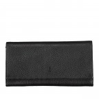 Geldbörse Nappa mit RFID-Schutz Schwarz, Farbe: schwarz, Marke: Hausfelder Manufaktur, EAN: 4065646007833, Abmessungen in cm: 19x10.5x3, Bild 1 von 4