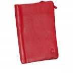 Geldbörse Nappa Rot, Farbe: rot/weinrot, Marke: Hausfelder Manufaktur, EAN: 4065646011717, Abmessungen in cm: 9.5x11.5x2.5, Bild 2 von 4
