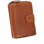 Geldbörse Riley mit RFID-Schutz Cognac, Farbe: cognac, Marke: Hausfelder Manufaktur, EAN: 4065646008168, Abmessungen in cm: 10x12x2.5, Bild 2 von 5