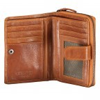Geldbörse Riley mit RFID-Schutz Cognac, Farbe: cognac, Marke: Hausfelder Manufaktur, EAN: 4065646008168, Abmessungen in cm: 10x12x2.5, Bild 4 von 5