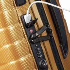 Koffer Proxis Spinner 55 Honey Gold, Farbe: metallic, Marke: Samsonite, Abmessungen in cm: 40x55x20, Bild 17 von 18
