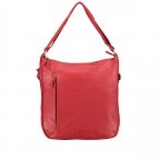 Beuteltasche / Rucksack Milano Dunkelrot, Farbe: rot/weinrot, Marke: Hausfelder Manufaktur, EAN: 4065646006652, Abmessungen in cm: 32x35x5, Bild 1 von 10
