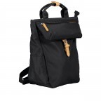 Rucksack RS50 Black, Farbe: schwarz, Marke: Franky, Abmessungen in cm: 22x34x18, Bild 2 von 8