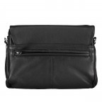 Umhängetasche Nappa Schwarz, Farbe: schwarz, Marke: Hausfelder Manufaktur, EAN: 4065646015340, Abmessungen in cm: 24x22x7.5, Bild 3 von 8