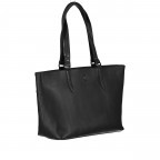 Shopper Nappa Schwarz, Farbe: schwarz, Marke: Hausfelder Manufaktur, EAN: 4251672788321, Abmessungen in cm: 30x25x11.5, Bild 2 von 5