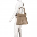 Shopper Dunkelblau, Farbe: blau/petrol, Marke: Hausfelder Manufaktur, EAN: 4065646004726, Bild 6 von 8