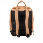 Rucksack Cognac, Farbe: cognac, Marke: Hausfelder Manufaktur, EAN: 4251672787812, Abmessungen in cm: 27.5x37x10, Bild 3 von 8