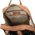 Rucksack Cognac, Farbe: cognac, Marke: Hausfelder Manufaktur, EAN: 4251672787812, Abmessungen in cm: 27.5x37x10, Bild 7 von 8