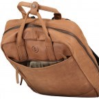 Rucksack Cognac, Farbe: cognac, Marke: Hausfelder Manufaktur, EAN: 4251672787812, Abmessungen in cm: 27.5x37x10, Bild 8 von 8