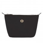 Kulturbeutel Poppy Washbag Black, Farbe: schwarz, Marke: Tommy Hilfiger, EAN: 8720113767684, Abmessungen in cm: 19x17x12, Bild 1 von 2