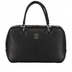 Handtasche Essence Medium Duffle Black, Farbe: schwarz, Marke: Tommy Hilfiger, EAN: 8720113701275, Abmessungen in cm: 26x16x10, Bild 1 von 3