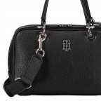 Handtasche Essence Medium Duffle Black, Farbe: schwarz, Marke: Tommy Hilfiger, EAN: 8720113701275, Abmessungen in cm: 26x16x10, Bild 3 von 3