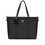 Shopper Soft Tote Black, Farbe: schwarz, Marke: Tommy Hilfiger, EAN: 8720113709608, Abmessungen in cm: 43.5x29.5x12, Bild 1 von 2