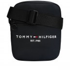 Umhängetasche Established Mini Reporter Black, Farbe: schwarz, Marke: Tommy Hilfiger, EAN: 8720113715289, Abmessungen in cm: 16x20x5, Bild 1 von 2