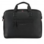 Aktentasche Essential Computer Bag mit Laptopfach 15 Zoll Black, Farbe: schwarz, Marke: Tommy Hilfiger, EAN: 8720113724151, Abmessungen in cm: 40x29x9, Bild 1 von 9