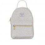 Rucksack Nova Mini Volumen 9 Liter Light Grey Crosshatch, Farbe: grau, Marke: Herschel, EAN: 0828432209880, Abmessungen in cm: 20x28x12, Bild 1 von 6