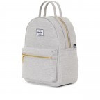 Rucksack Nova Mini Volumen 9 Liter Light Grey Crosshatch, Farbe: grau, Marke: Herschel, EAN: 0828432209880, Abmessungen in cm: 20x28x12, Bild 2 von 6