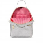Rucksack Nova Mini Volumen 9 Liter Light Grey Crosshatch, Farbe: grau, Marke: Herschel, EAN: 0828432209880, Abmessungen in cm: 20x28x12, Bild 6 von 6