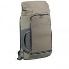 Rucksack Triplete Travelbackpack Olive Grey, Farbe: grün/oliv, Marke: Salzen, EAN: 4057081087693, Abmessungen in cm: 31x50x20, Bild 4 von 11