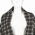 Poncho Größe ONE-SIZE Schwarz, Farbe: schwarz, Marke: Hausfelder Manufaktur, EAN: 4065646001664, Bild 3 von 5